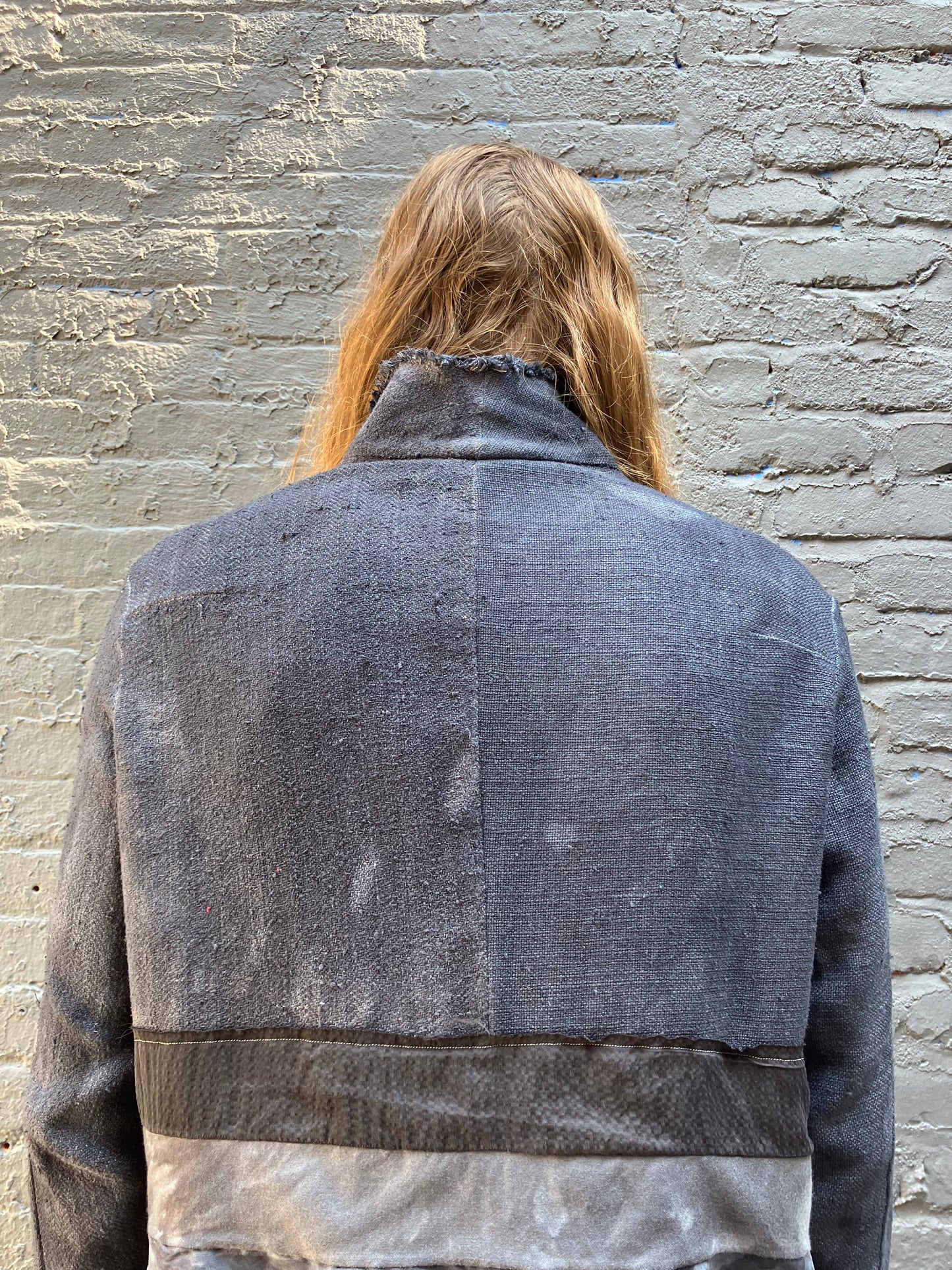 FW23 || PROTOLOGICAL ARCHETYPE ARTISANAL SHIRT || GREY