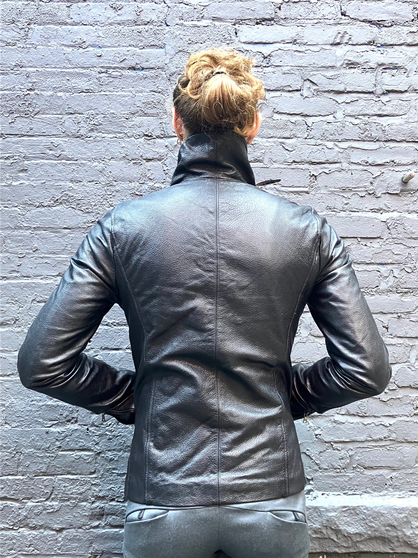 FW23|| TRI ZIP JACKET || BLACK