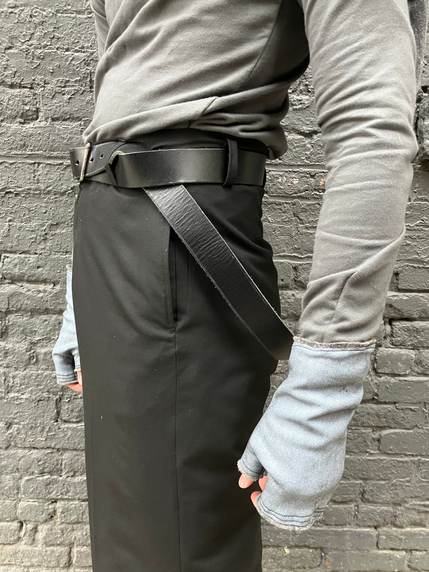 FW23 || 1.5" BELT COWHIDE || BLACK