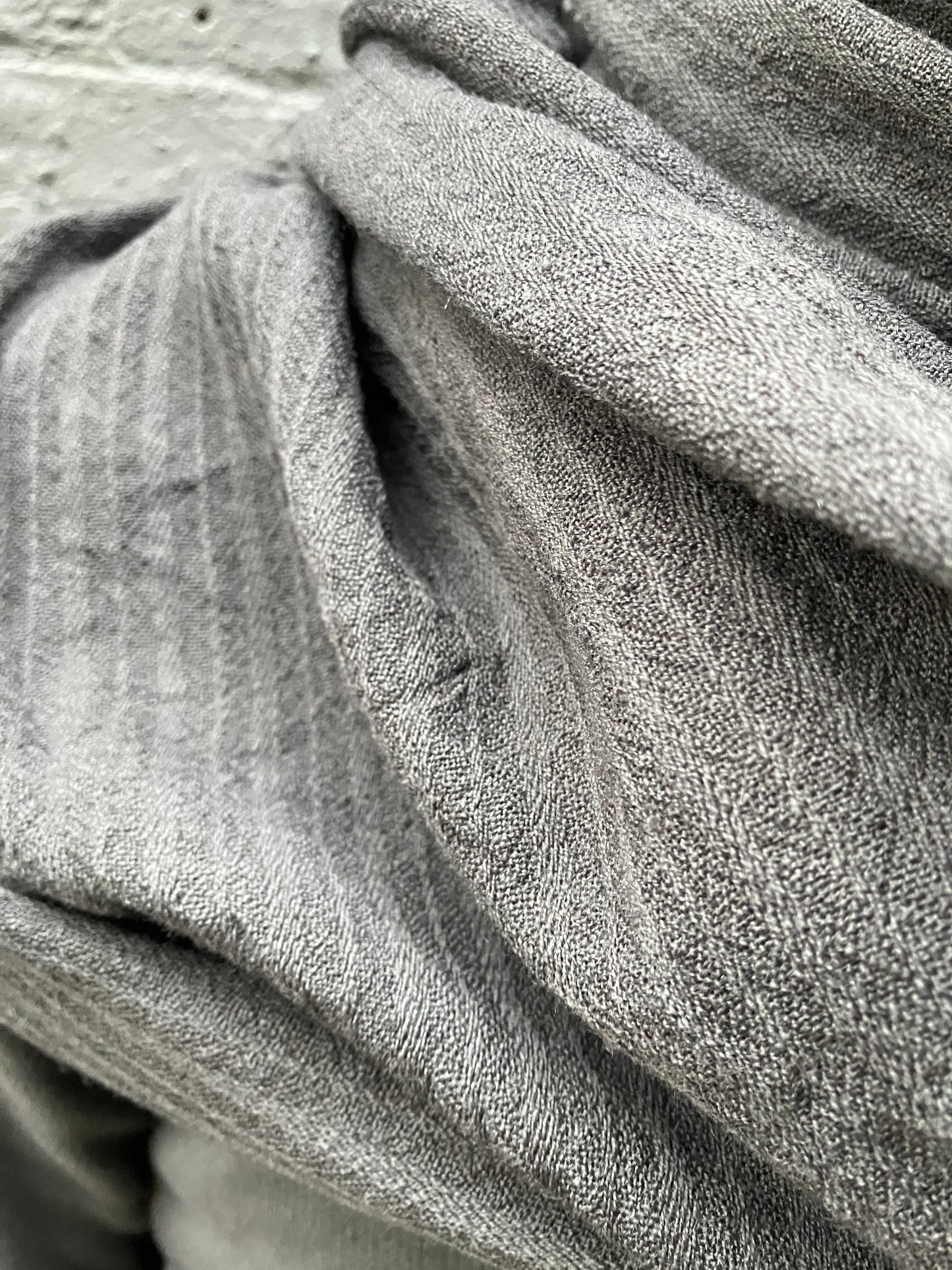 FW23 || RIDGE SCARF || BLACK WOOL