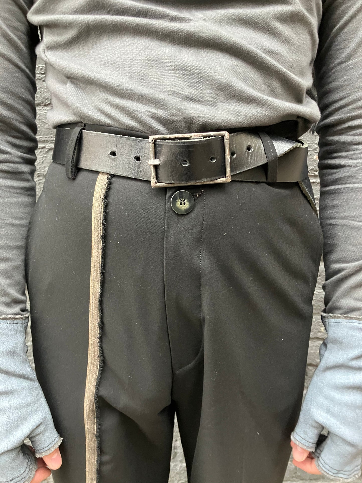 FW23 || 1.5" BELT COWHIDE || BLACK