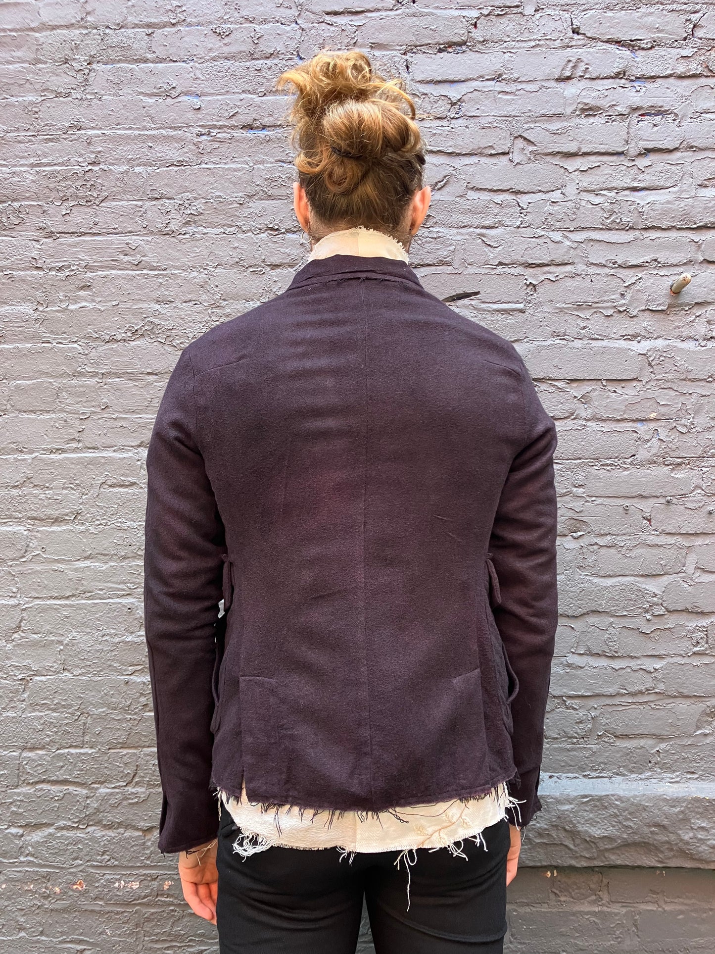 FW23|| PROTOLOGICAL ARCHETYPE CLASSIC BLAZER || BOILED WOOL - CASHMERE