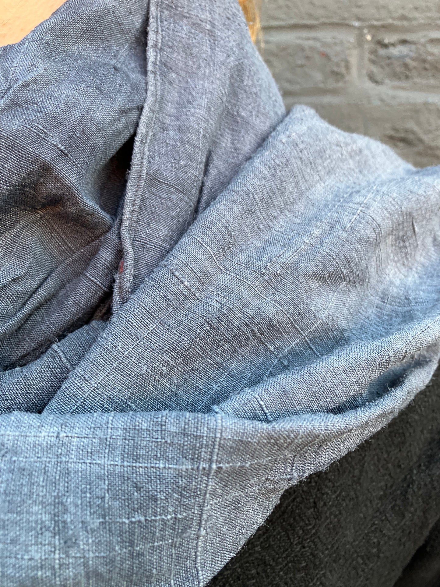 FW23 || SILK LONG SCARF || GREY