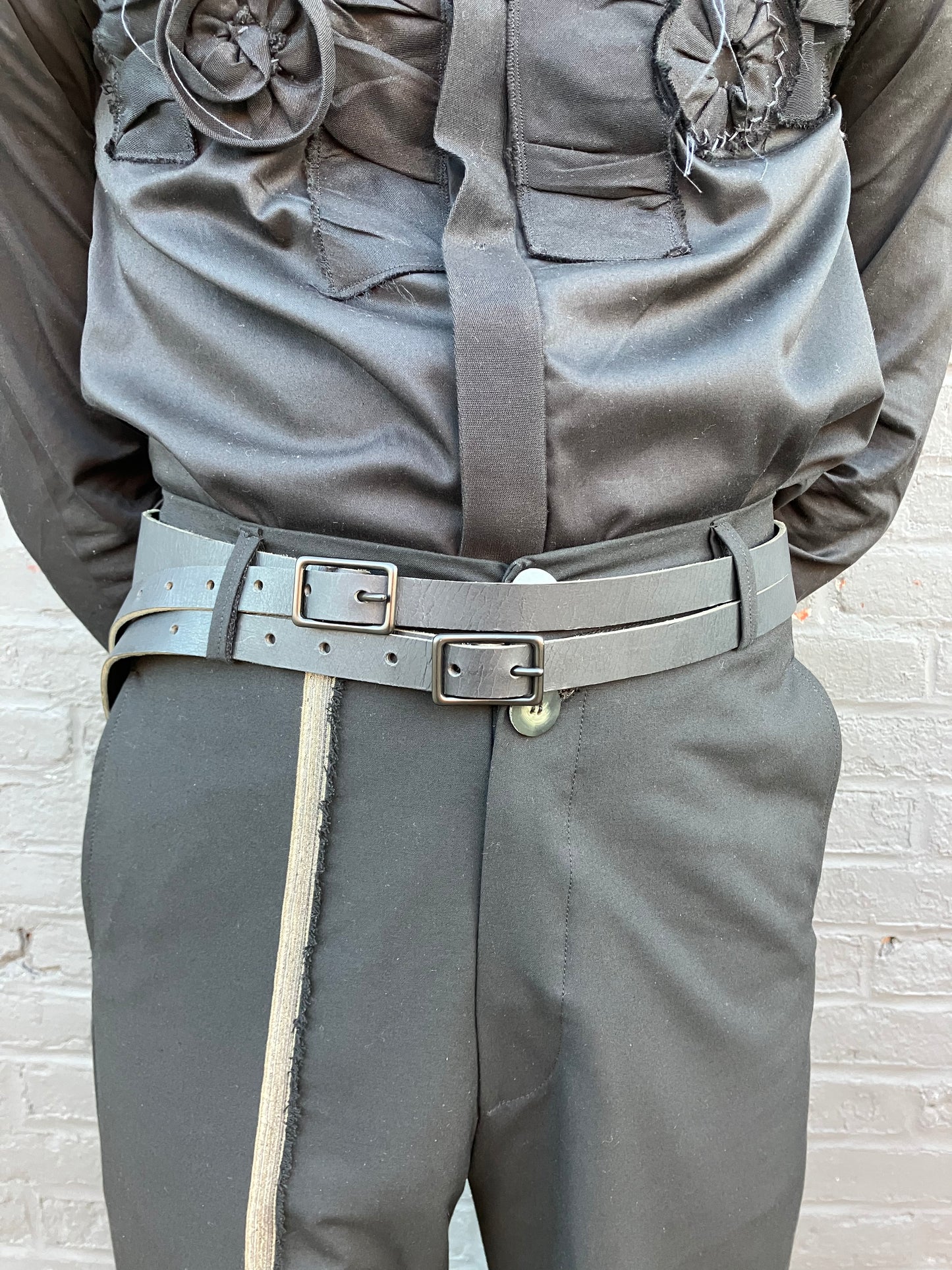 FW23 || CLASSIC SIAMESE BELT || BLACK