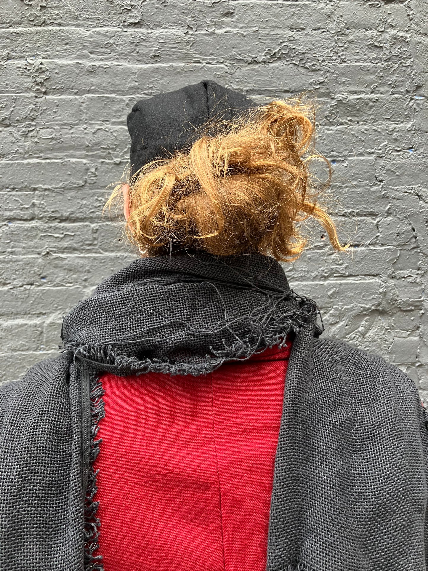 FW23 || EXTENDED BILL HAT || BLACK WOOL
