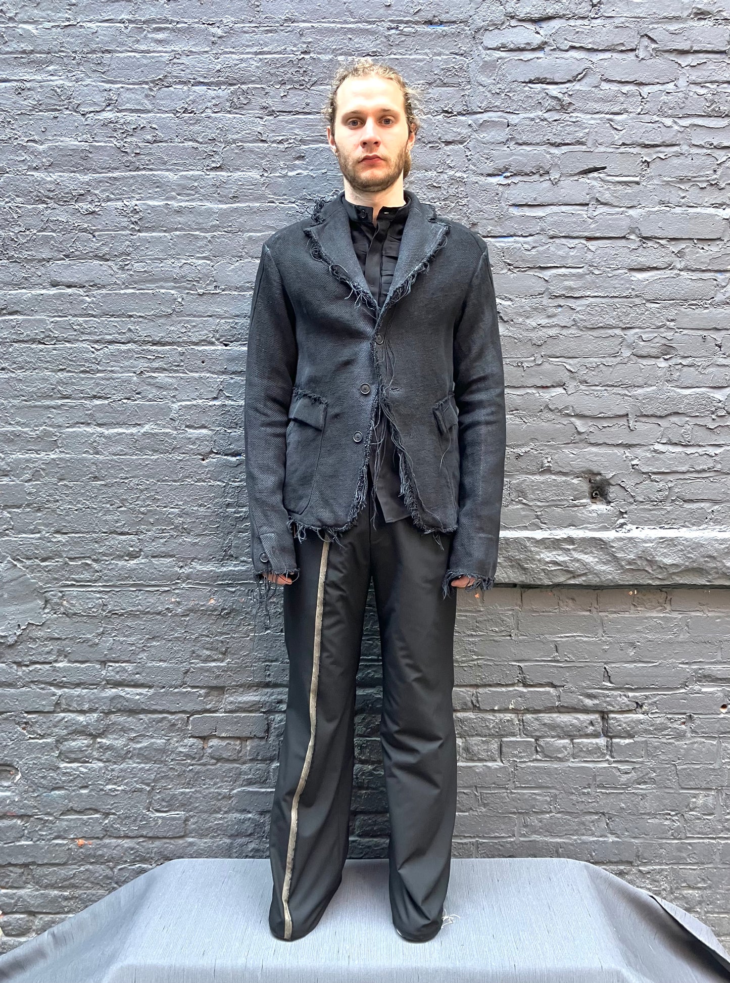 FW23|| PROTOLOGICAL ARCHETYPE CLASSIC BLAZER || JUTE