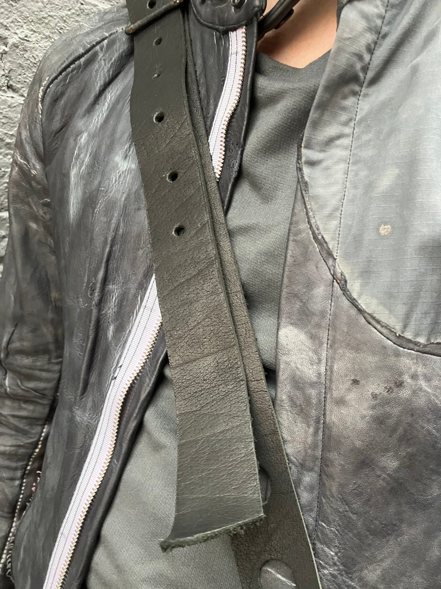 FW23 || POLIS BAG || BLACK HORSEHIDE