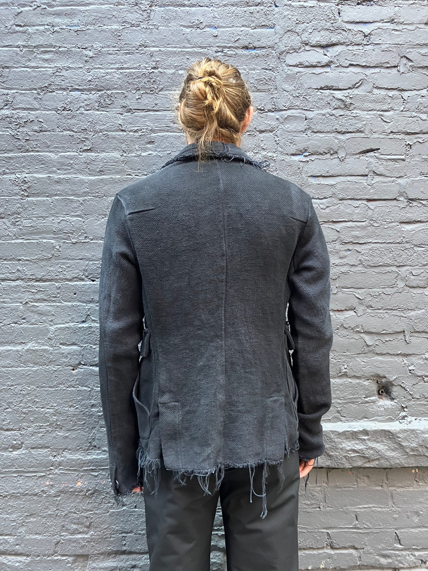 FW23|| PROTOLOGICAL ARCHETYPE CLASSIC BLAZER || JUTE