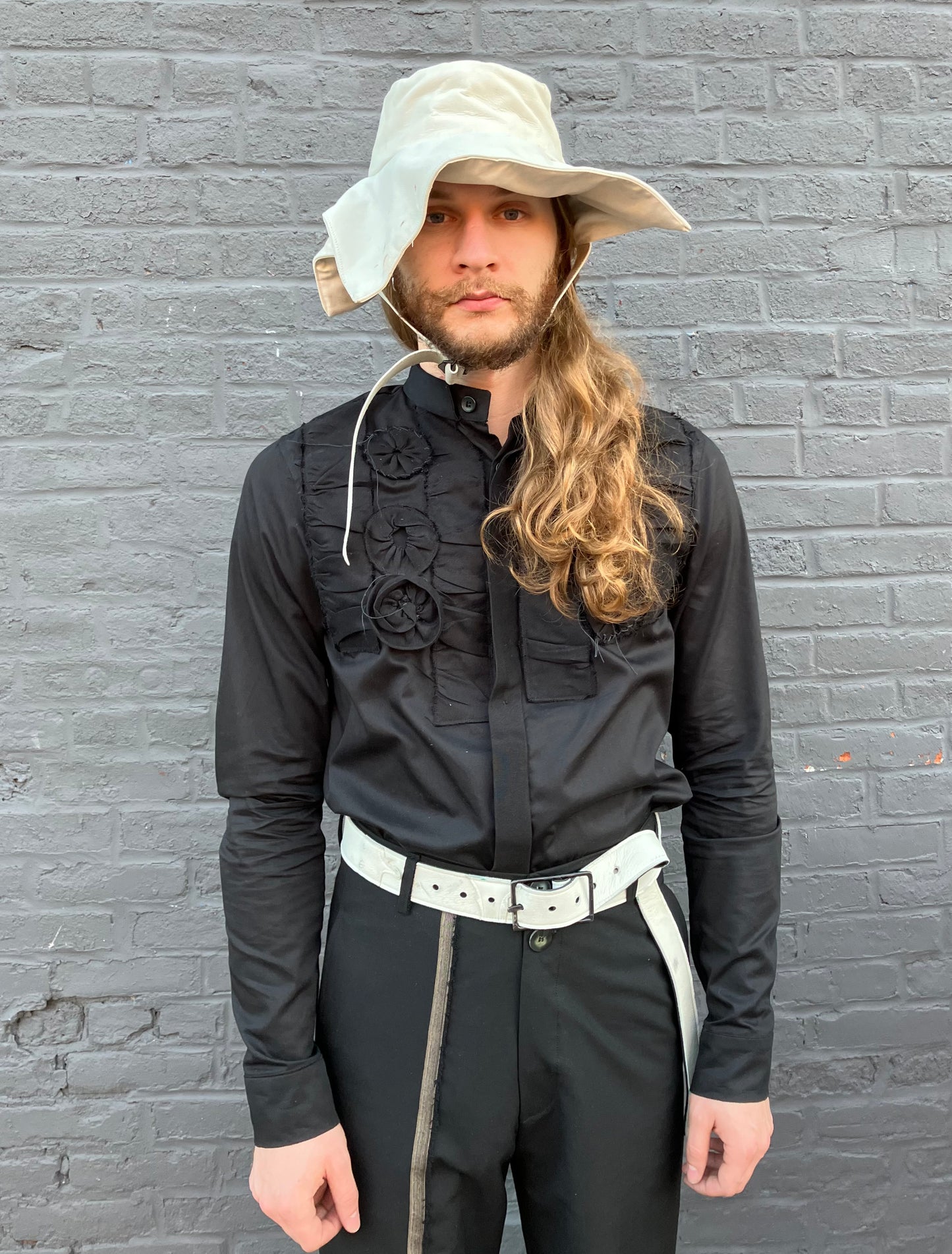 FW23 || MOONSTAR 1.5" BELT || WHITE