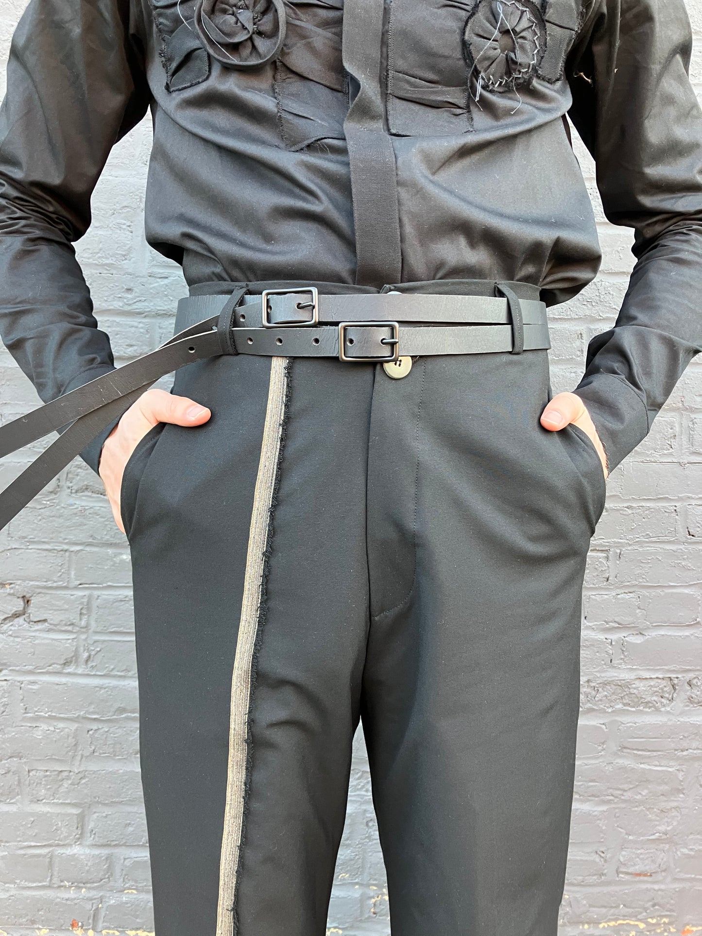 FW23 || CLASSIC SIAMESE BELT || BLACK