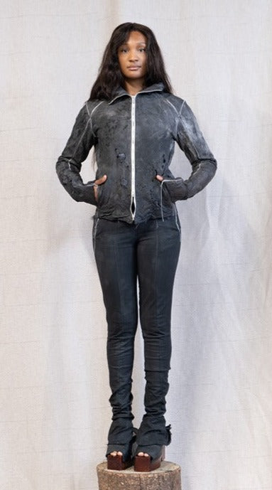 SS23 FEMME || HENRIKSSON MOONSTAR - CHARCOAL DYED
