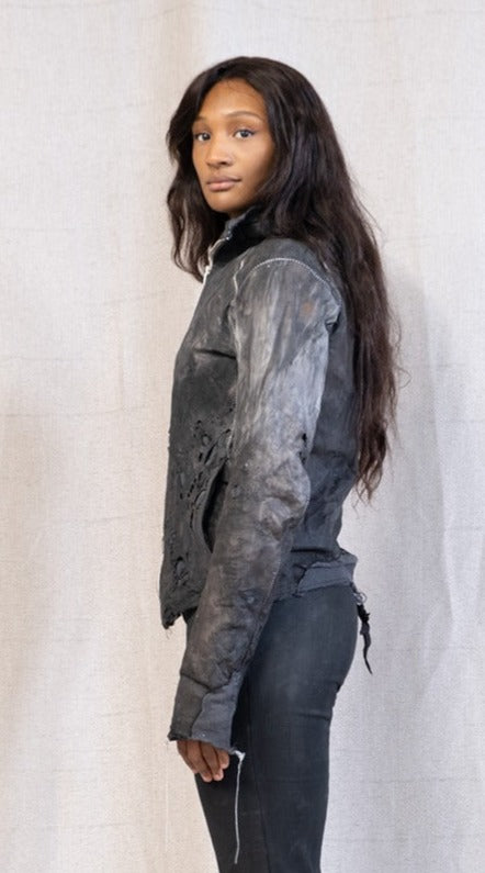 SS23 FEMME || HENRIKSSON MOONSTAR - CHARCOAL DYED