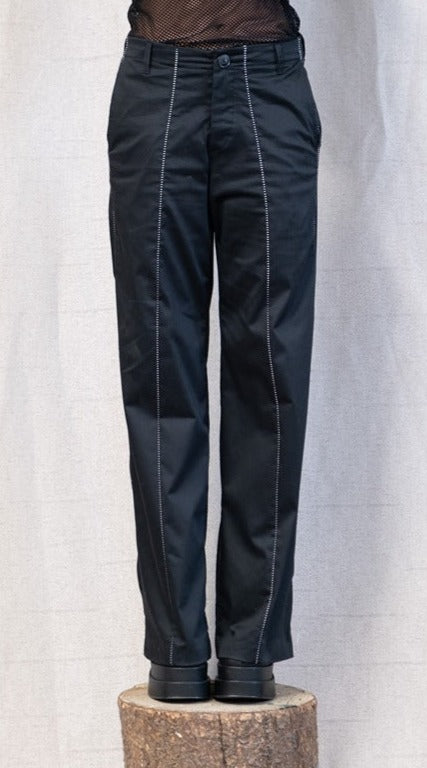 SS23 FEMME || WIDE LEG OVERLOCKED GODDE PANTS