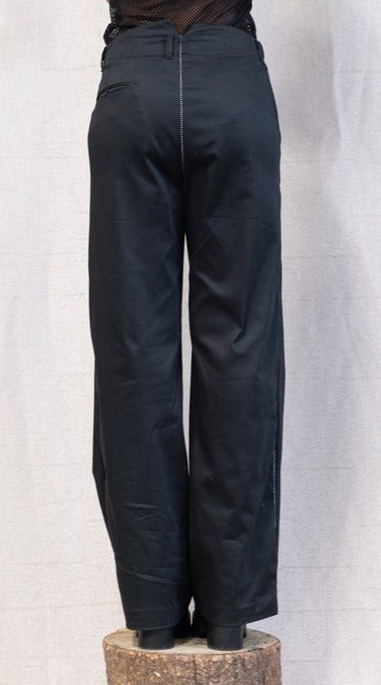 SS23 FEMME || WIDE LEG OVERLOCKED GODDE PANTS