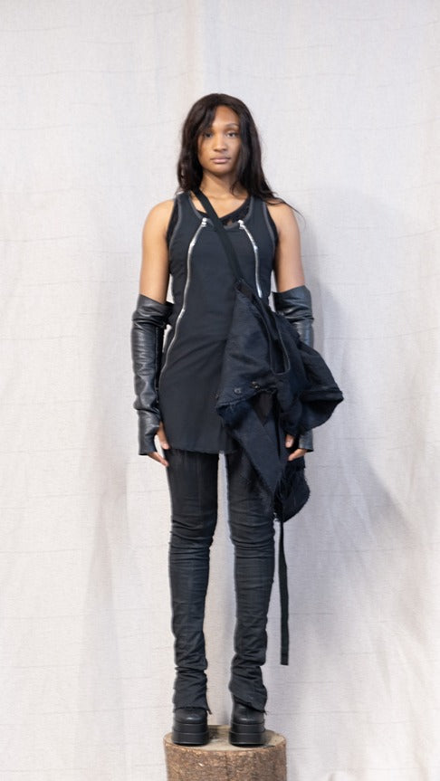 SS23 FEMME || PROTOLOGICAL ARCHETYPE VEST - BLACK