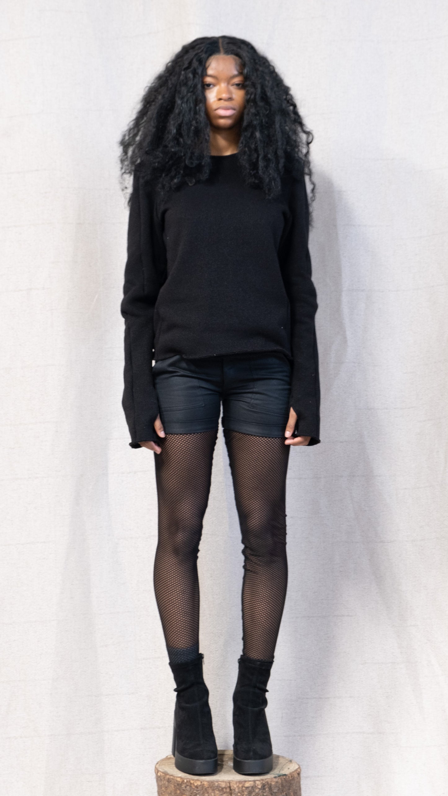 SS23 FEMME || STRETCHED FISHNET LEGGINGS