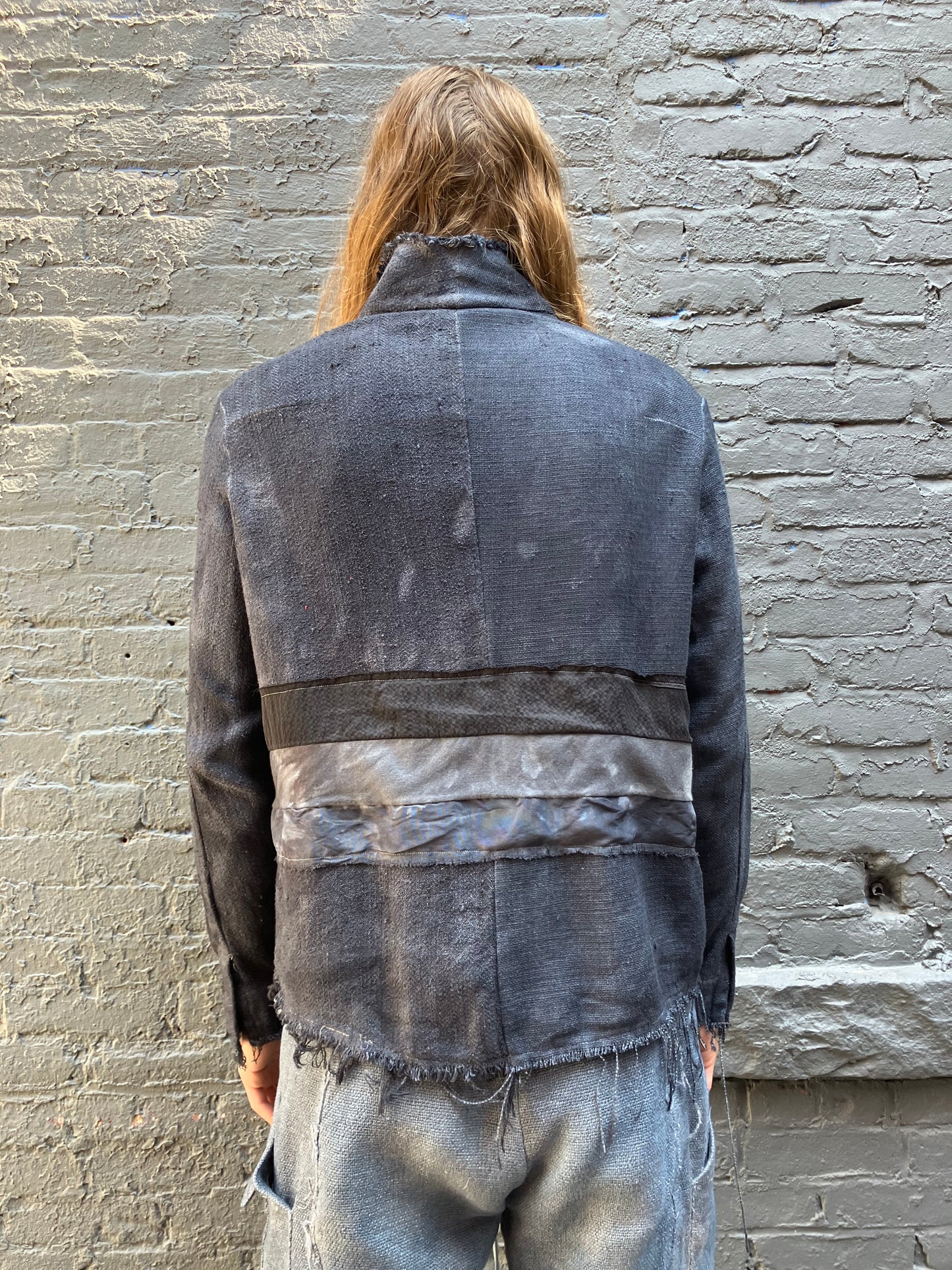 FW23 || PROTOLOGICAL ARCHETYPE ARTISANAL SHIRT || GREY