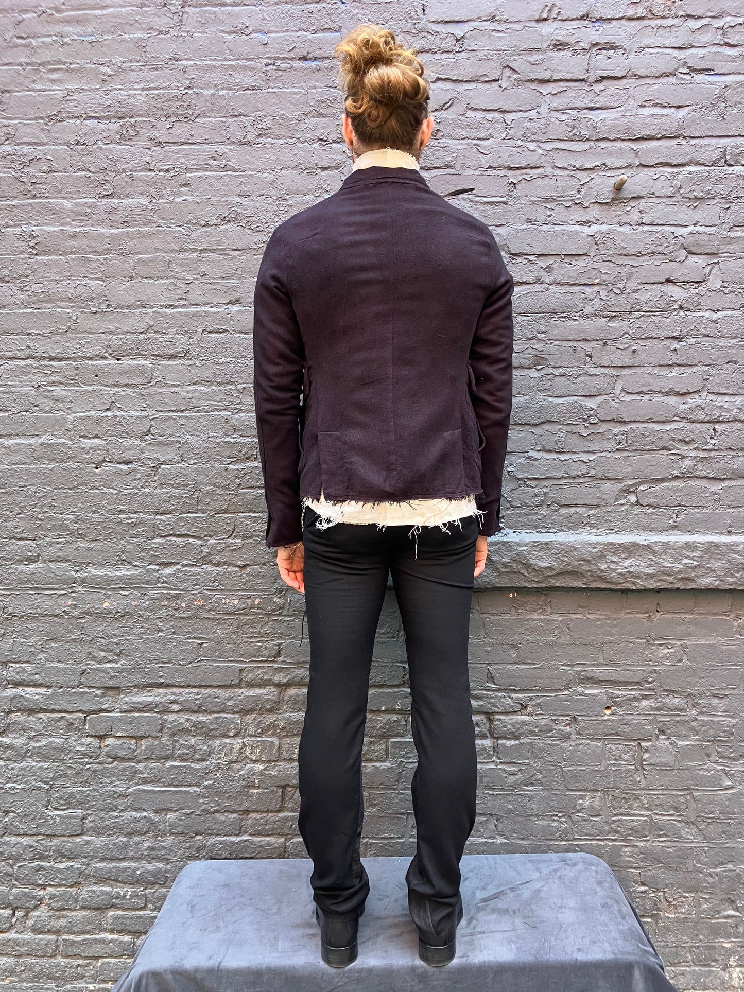 FW23|| PROTOLOGICAL ARCHETYPE CLASSIC BLAZER || BOILED WOOL - CASHMERE
