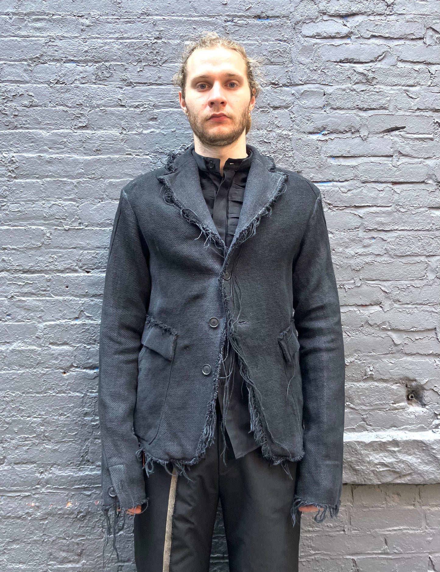 FW23|| PROTOLOGICAL ARCHETYPE CLASSIC BLAZER || JUTE
