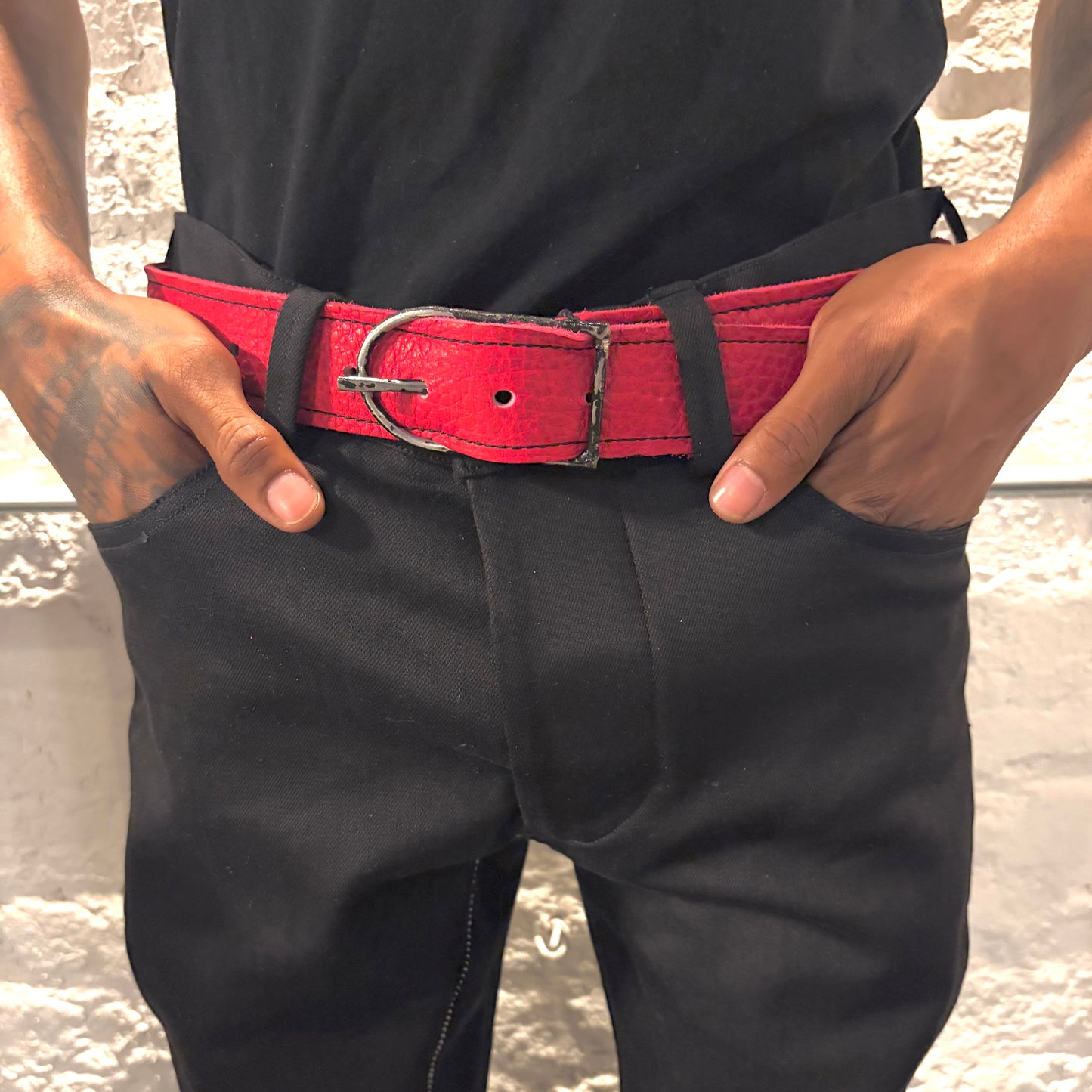 FW25 || JACKSON 1.5" BELT || RED - BISON
