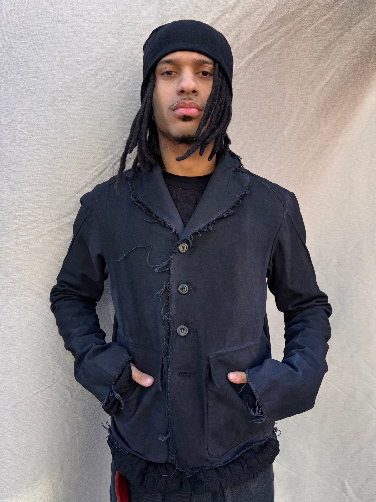 SS25 || PROTOLOGICAL ARCHETYPE BLAZER || BLACK
