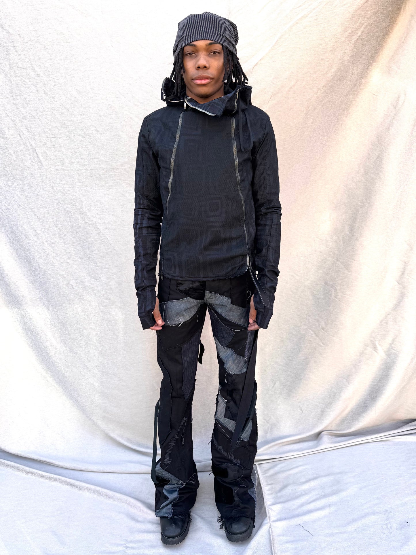 SS25 || TYPE III HOODIE || BLACK