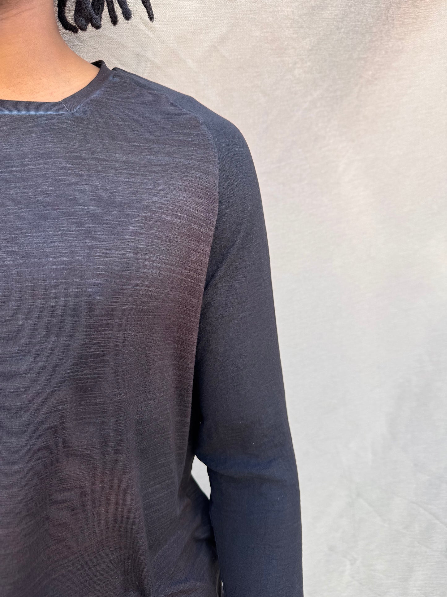 SS25 || LONG SLEEVE 3DT || BLACK