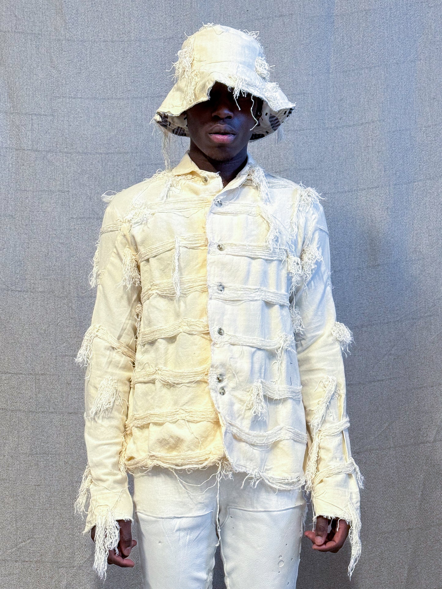 SS24 || PROTOLOGICAL ARCHETYPE "EMB" SHIRT || MARL