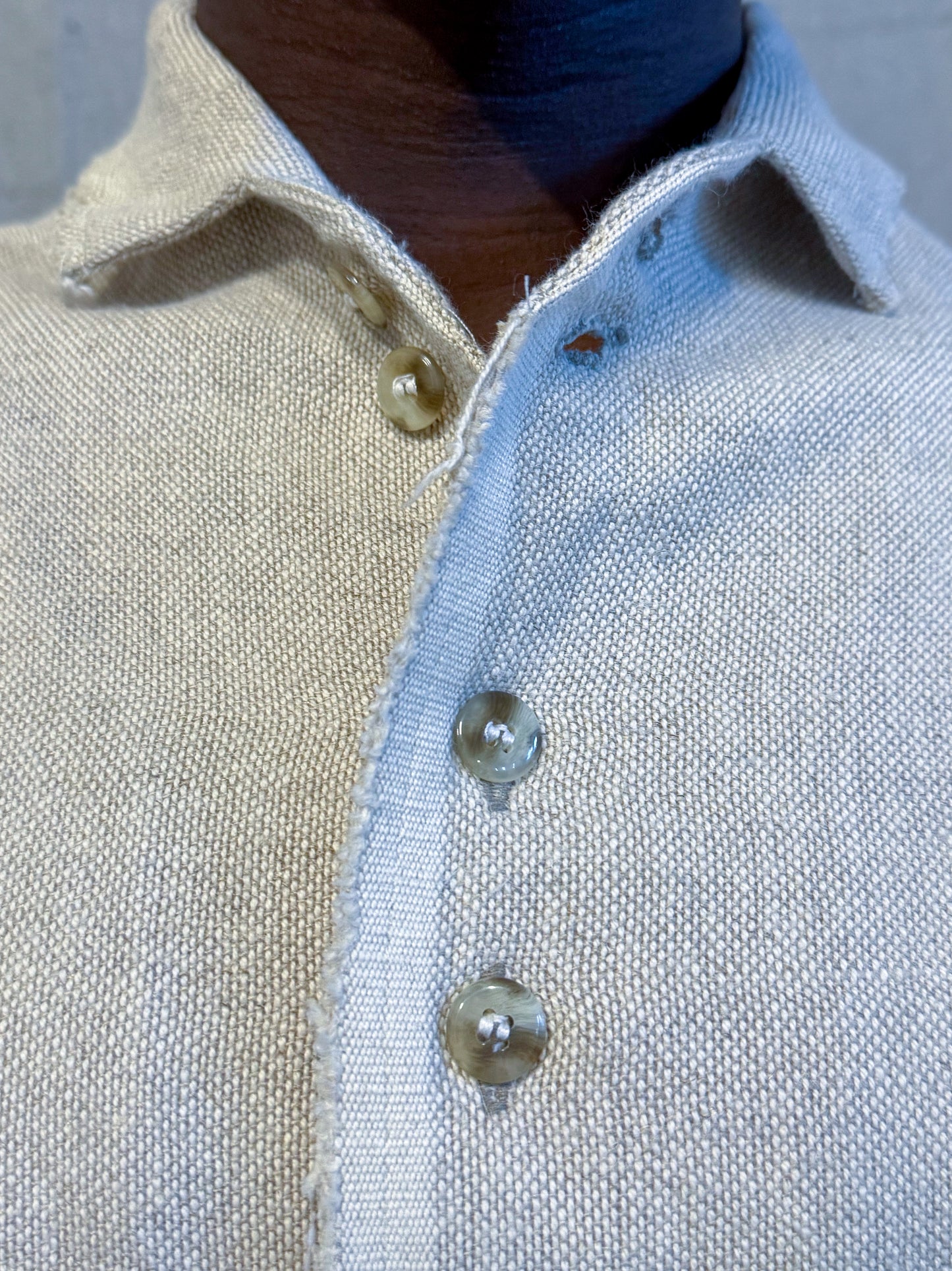 SS24 || PROTOLOGICAL ARCHETYPE POCKET SHORT SLEEVE SHIRT || ECRU