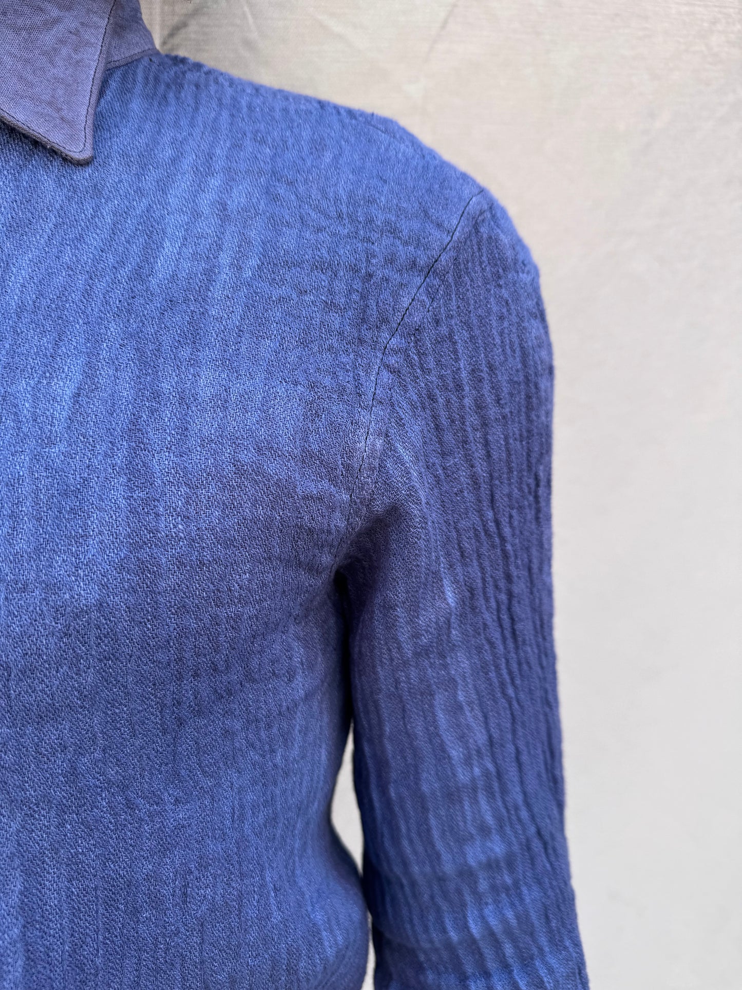 SS25 || FAULTED SHOULDER SHIRT || GREY