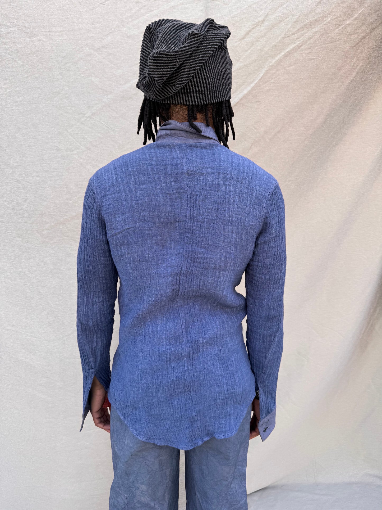 SS25 || FAULTED SHOULDER SHIRT || GREY