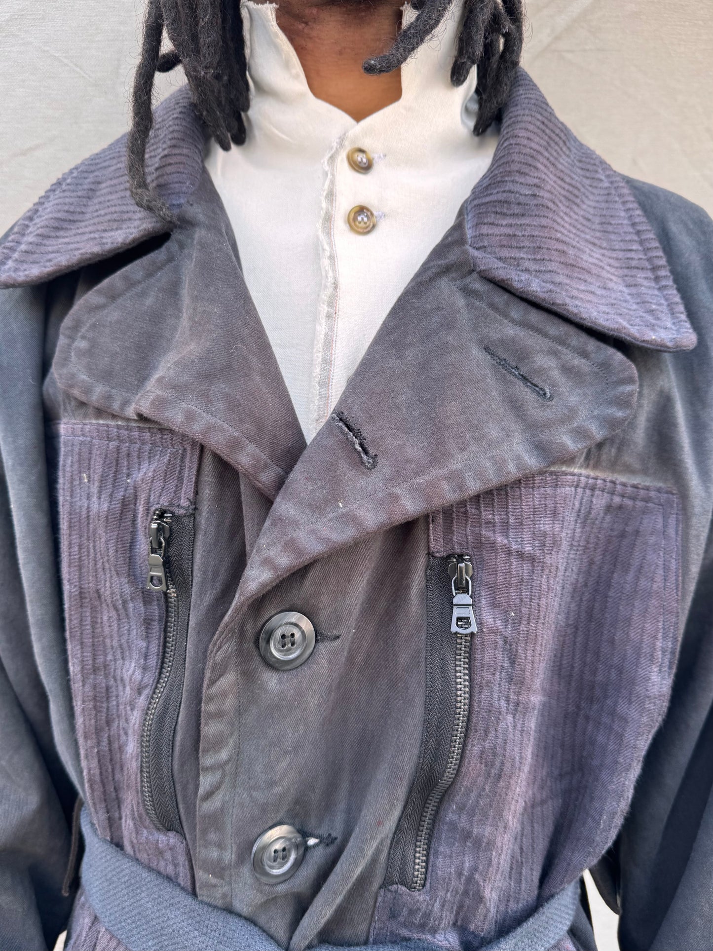 SS25 || BEAST LIGHTWEIGHT TRENCH COAT || BLACK