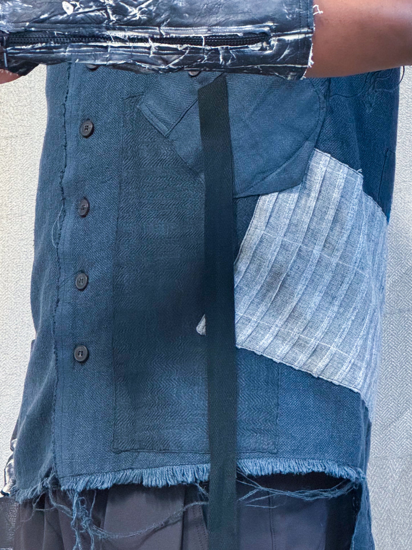 SS24 || PROTOLOGICAL ARCHETYPE POCKET SHORT SLEEVE SHIRT || BLACK