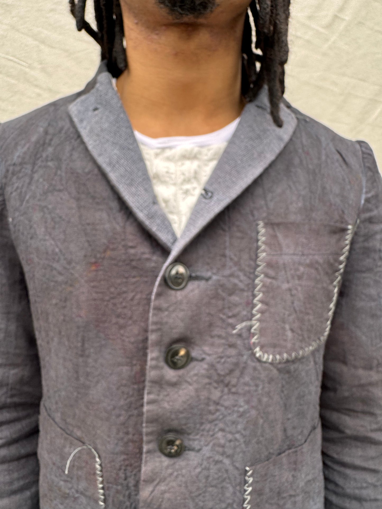 SS25 || ZB WORK BLAZER || LIGHTWEIGHT LINEN || PATCH POCKETS