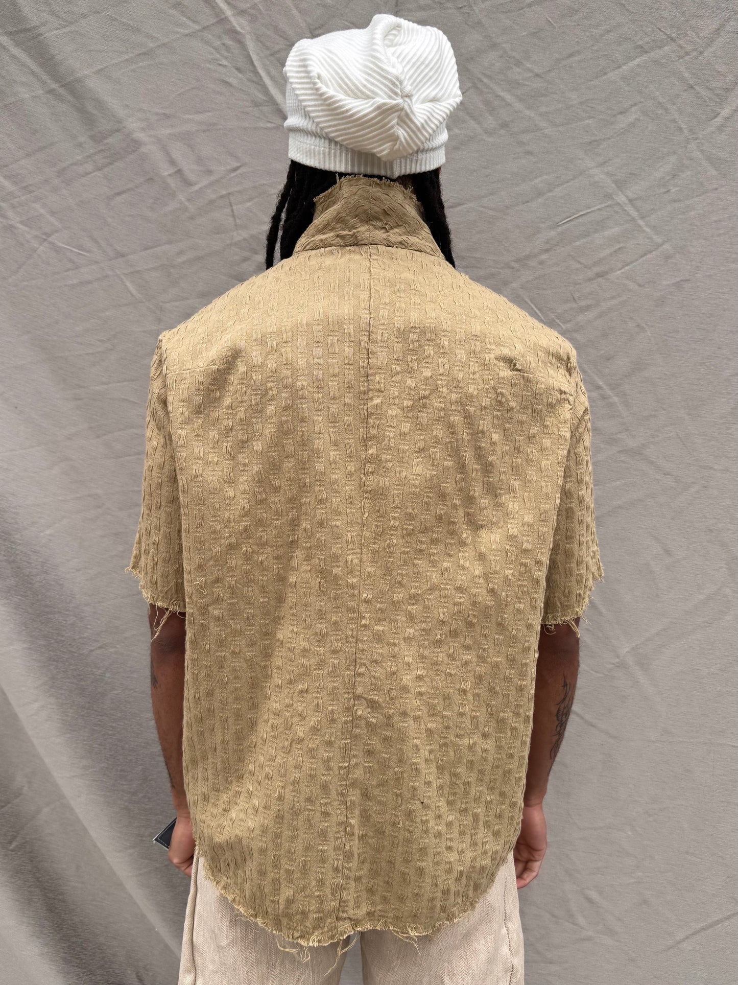 SS25 || PROTOLOGICAL ARCHETYPE SHORT SLEEVE SHIRT || KHAKI