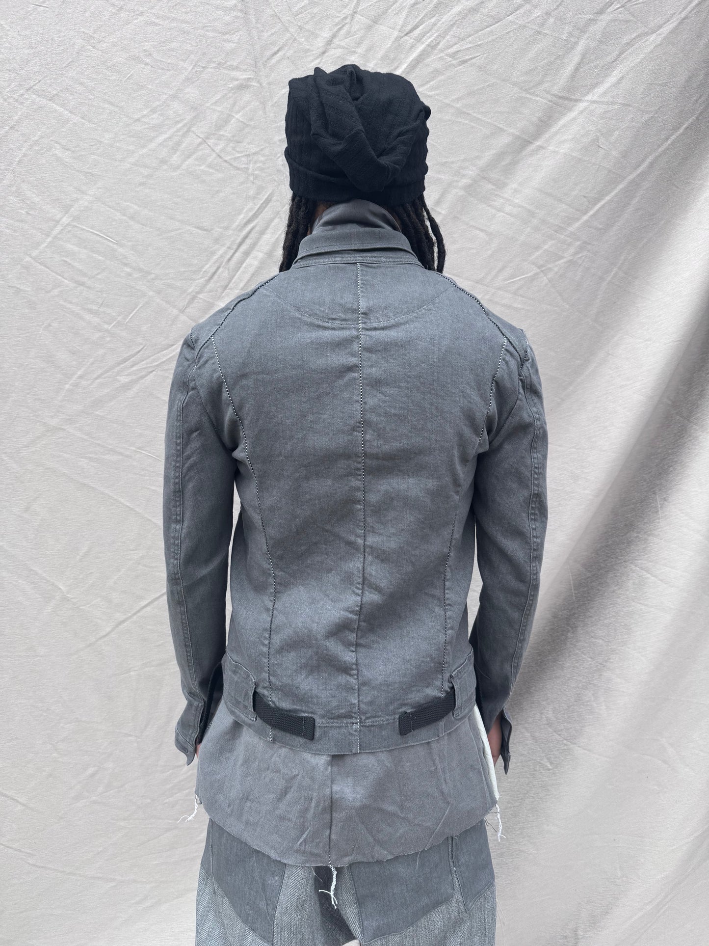 SS25 || LIGHTWEIGHT BORG || COATED GREY