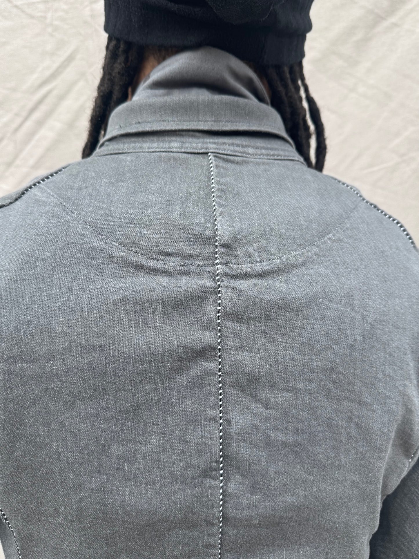 SS25 || LIGHTWEIGHT BORG || COATED GREY