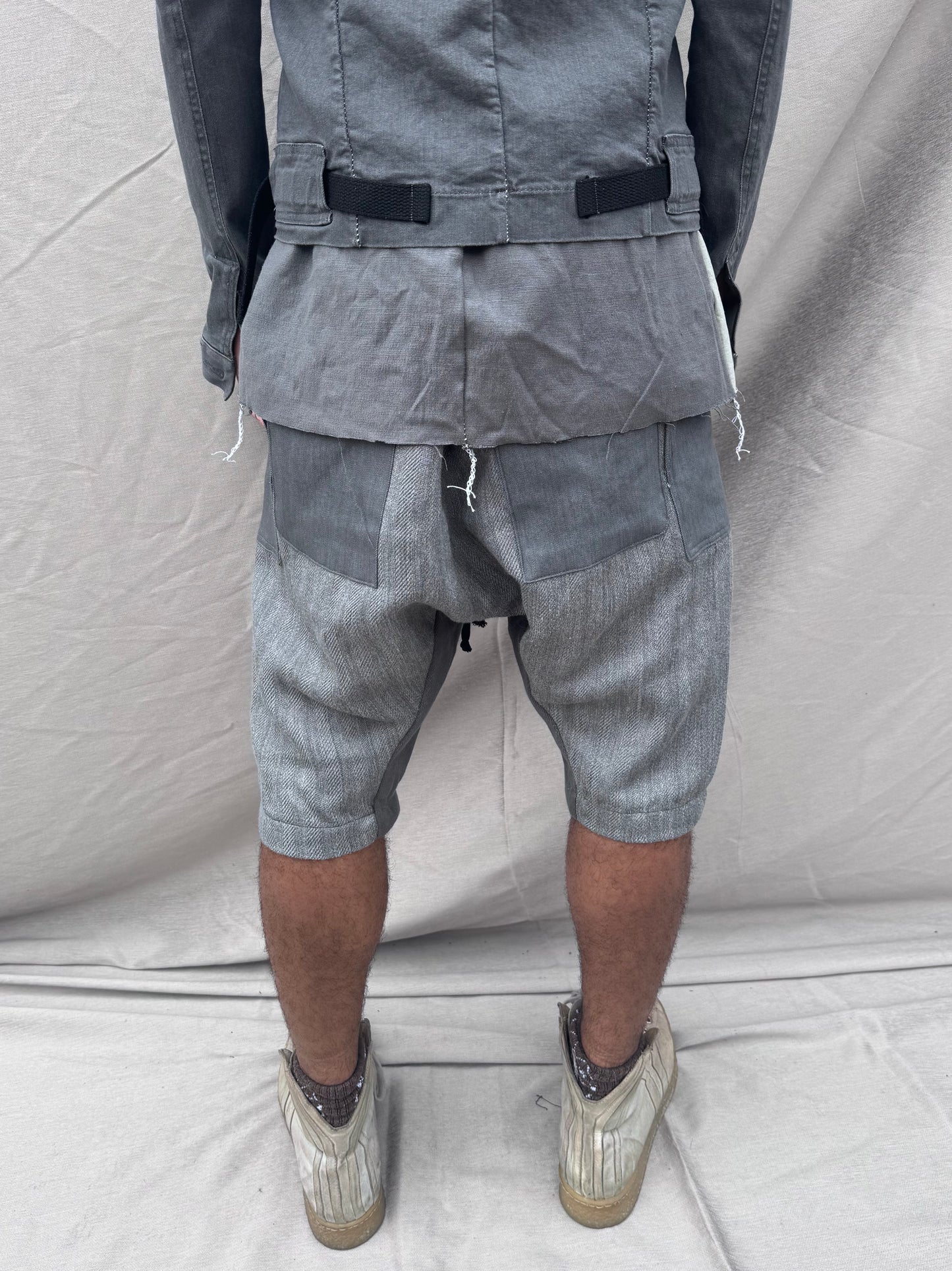 SS25 || LIGHTWEIGHT BORG || COATED GREY