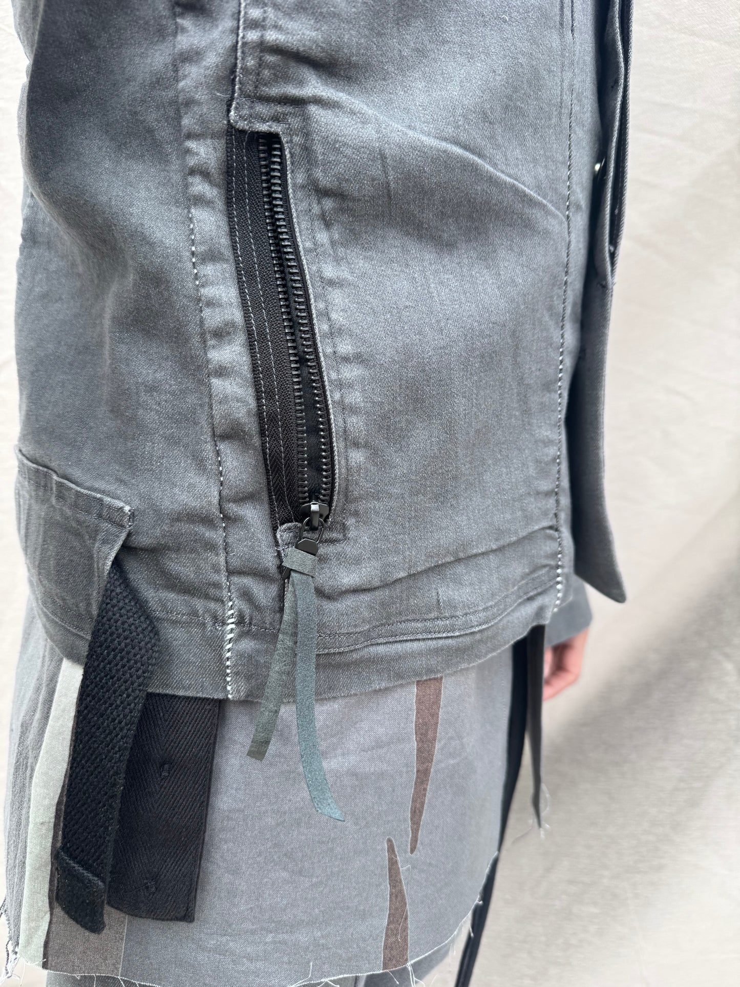 SS25 || LIGHTWEIGHT BORG || COATED GREY