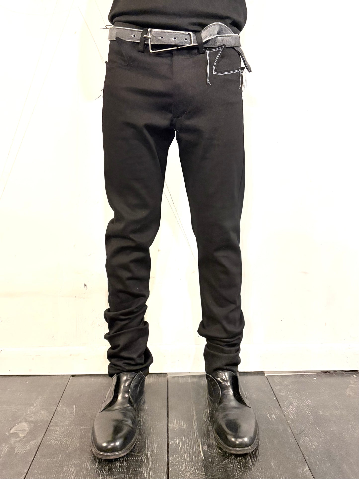 SS26 || Z:365 - S JEANS|| 100% COTTON - BLACK