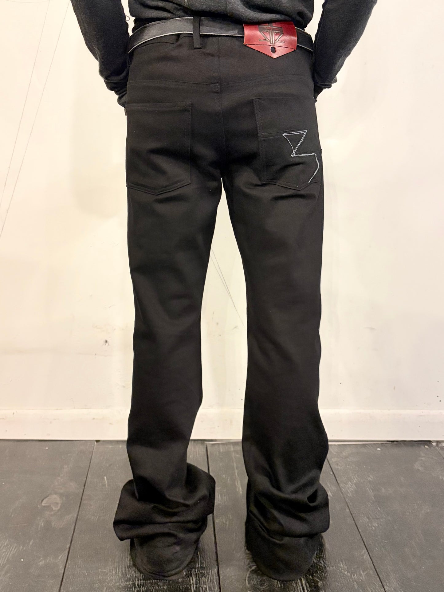 SS26 || Z:365 - B JEANS|| 100% COTTON - BLACK