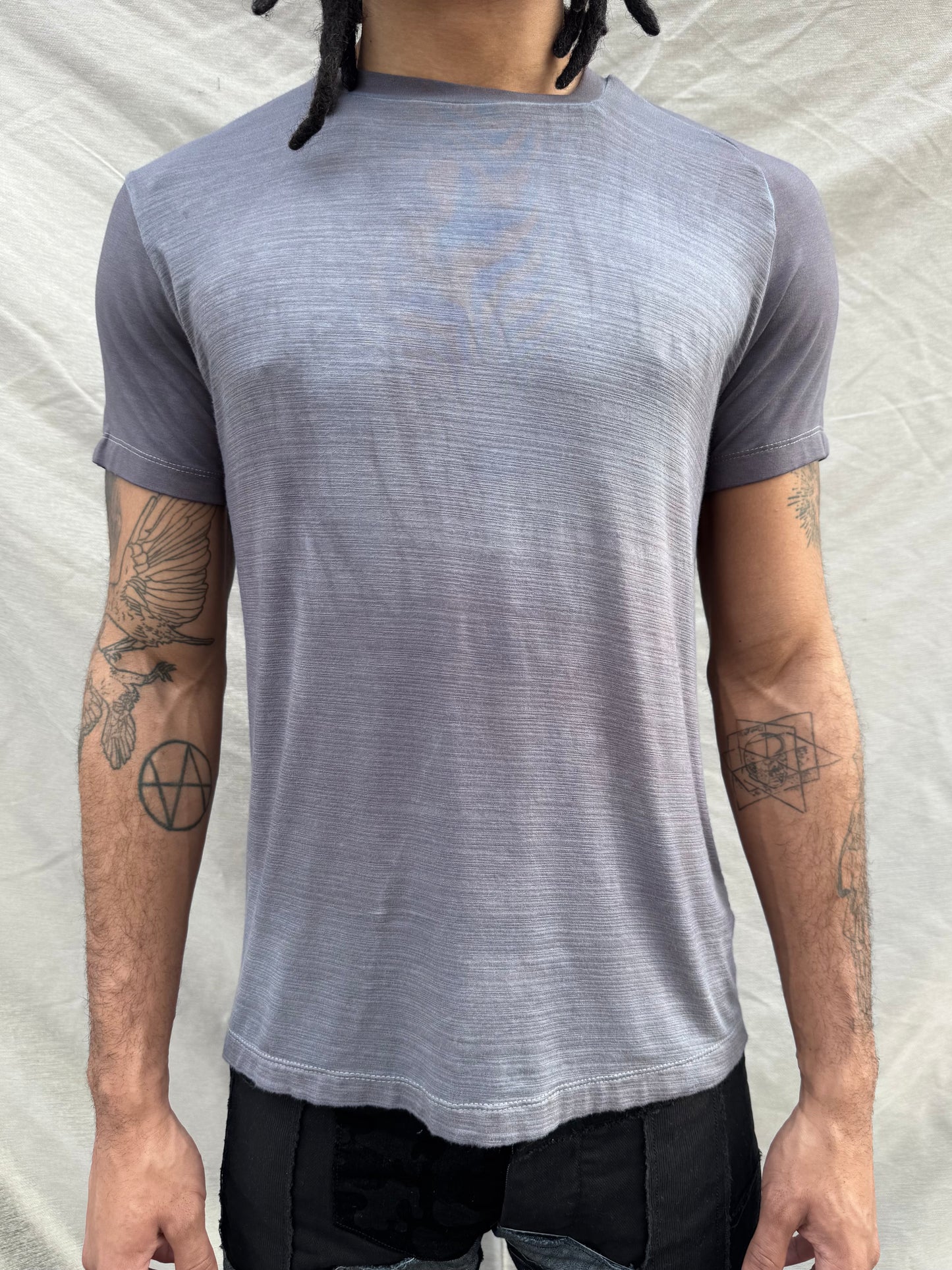 SS25 || SHORT SLEEVE 3DT || GREY