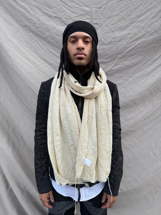 SS25 || LONG LINEN + RAYON SCARF ||.  MARL