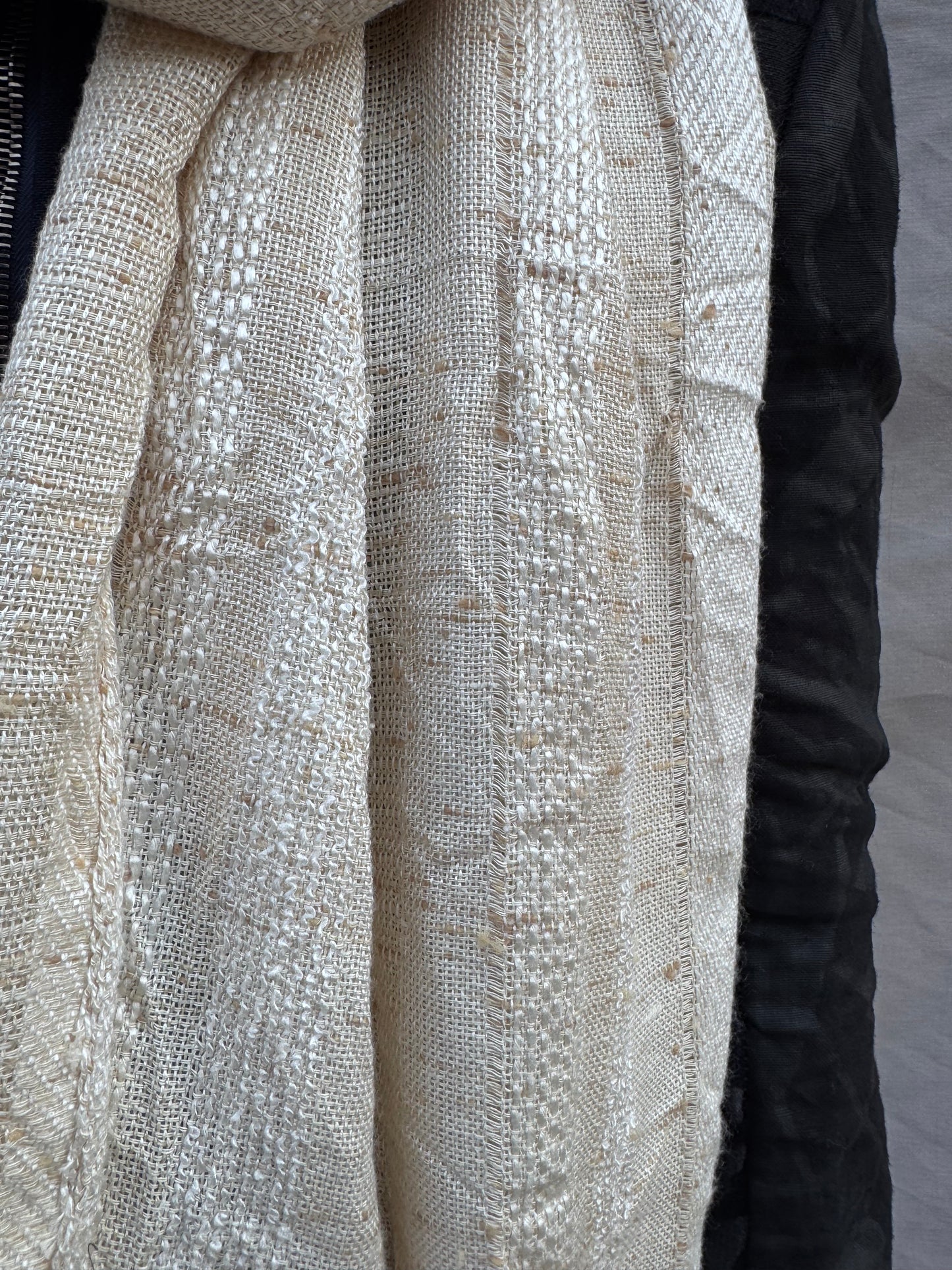 SS25 || LONG LINEN + RAYON SCARF ||. MARL