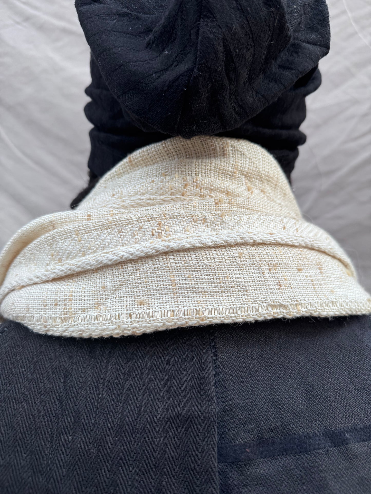 SS25 || LONG LINEN + RAYON SCARF ||. MARL