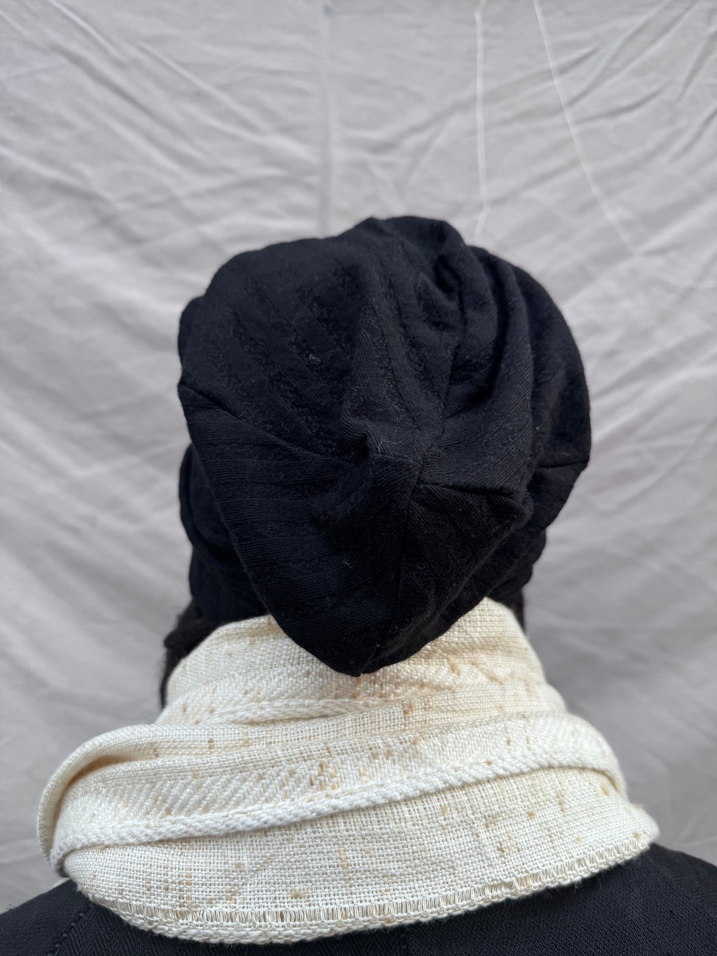 SS25 || LONG DOME BEANIE || LIGHTWEIGHT BLACK