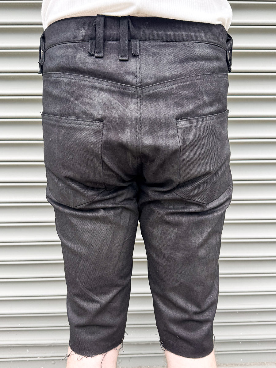 SS24 || SPANGLERS || CHARCOAL COATED BLACK