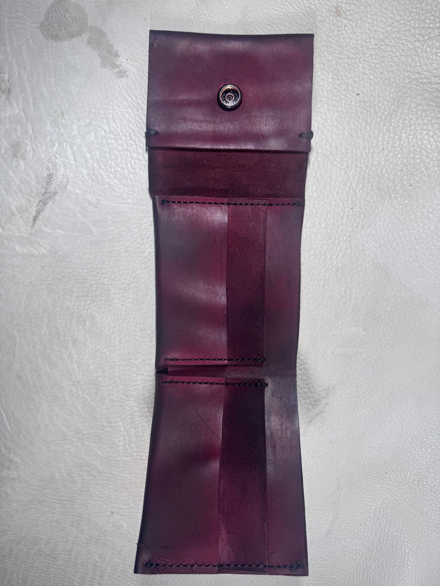 SS25 || WALLET /A\ - BOVINE | OD MAROON