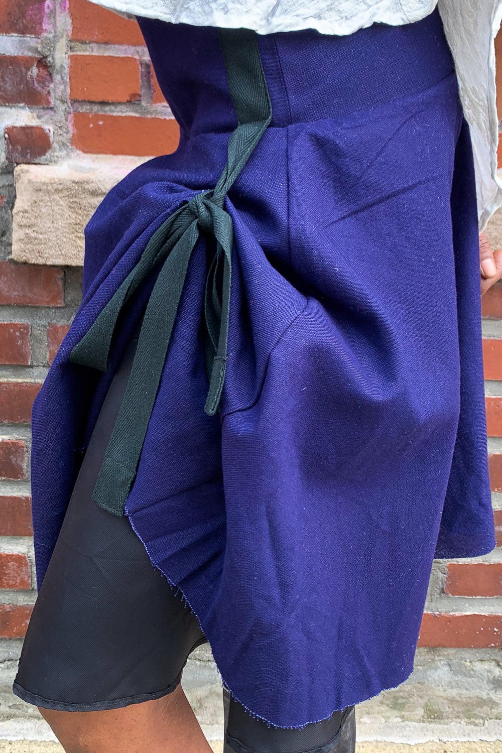 SS24 || ADJUSTABLE YOKE SKIRT || INK