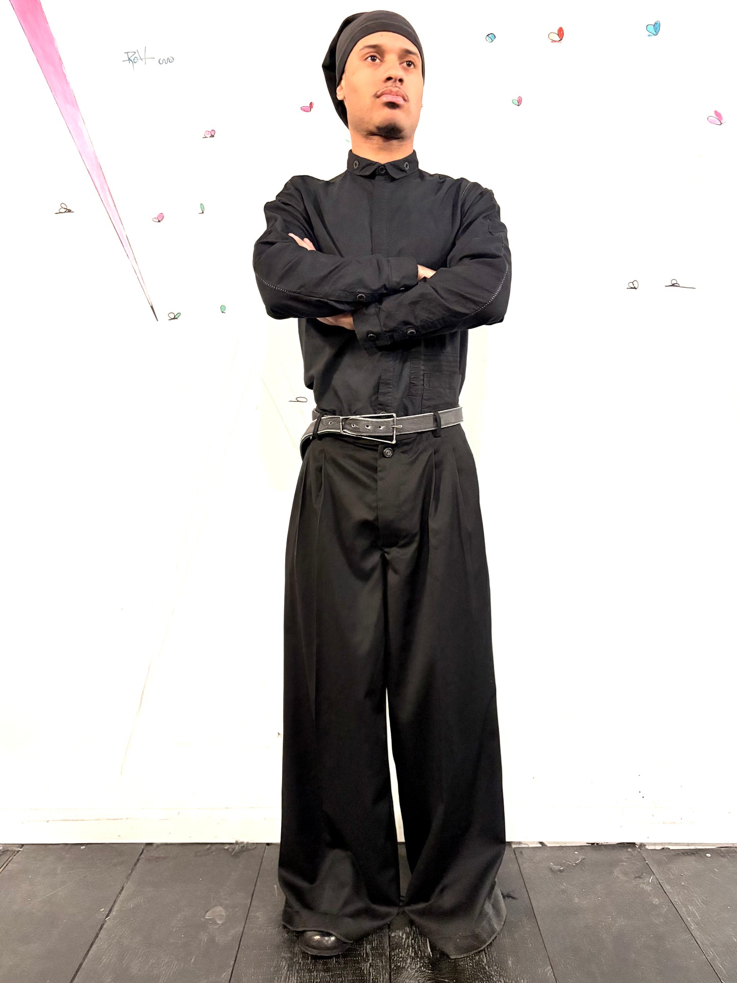 SS26 ||.5 PRIMORDIAL TEE - GREY/BLACK